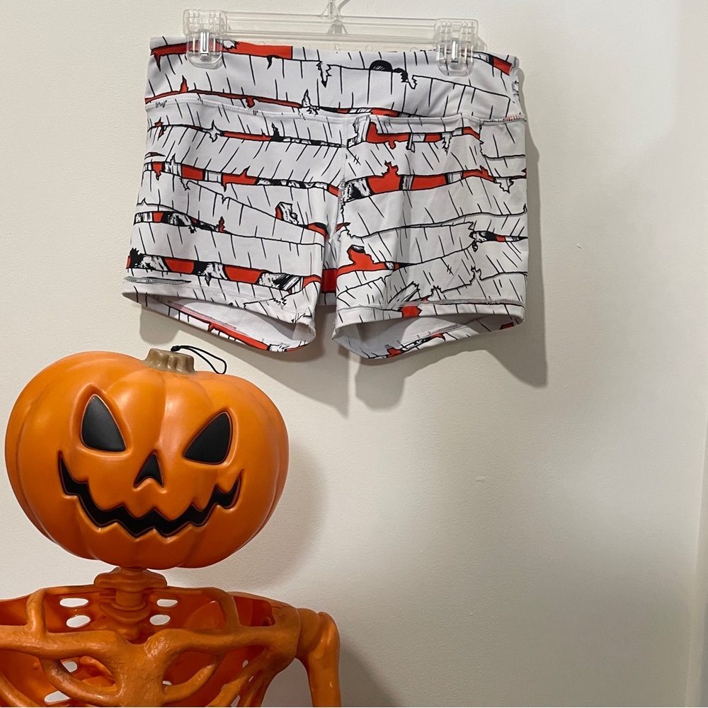 Born Primitive | Halloween Double Take Booty Shorts in Mummified Large